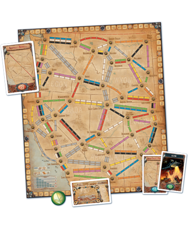 Ticket to ride - France  +Old West