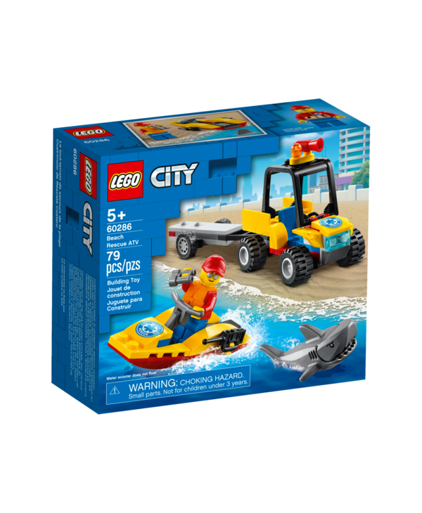 Lego City 60286 Le Tout-Terrain de secours de la plage