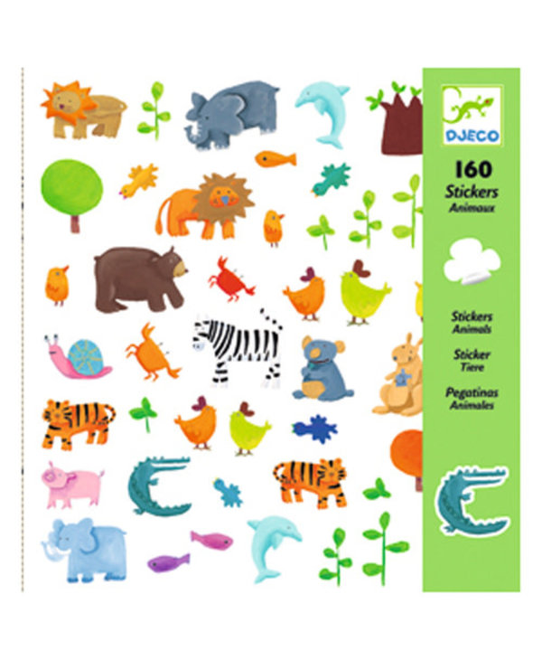 160 Stickers Animaux