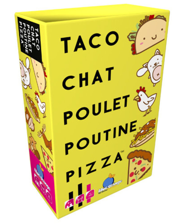 Taco Chat Poulet Poutine Pizza