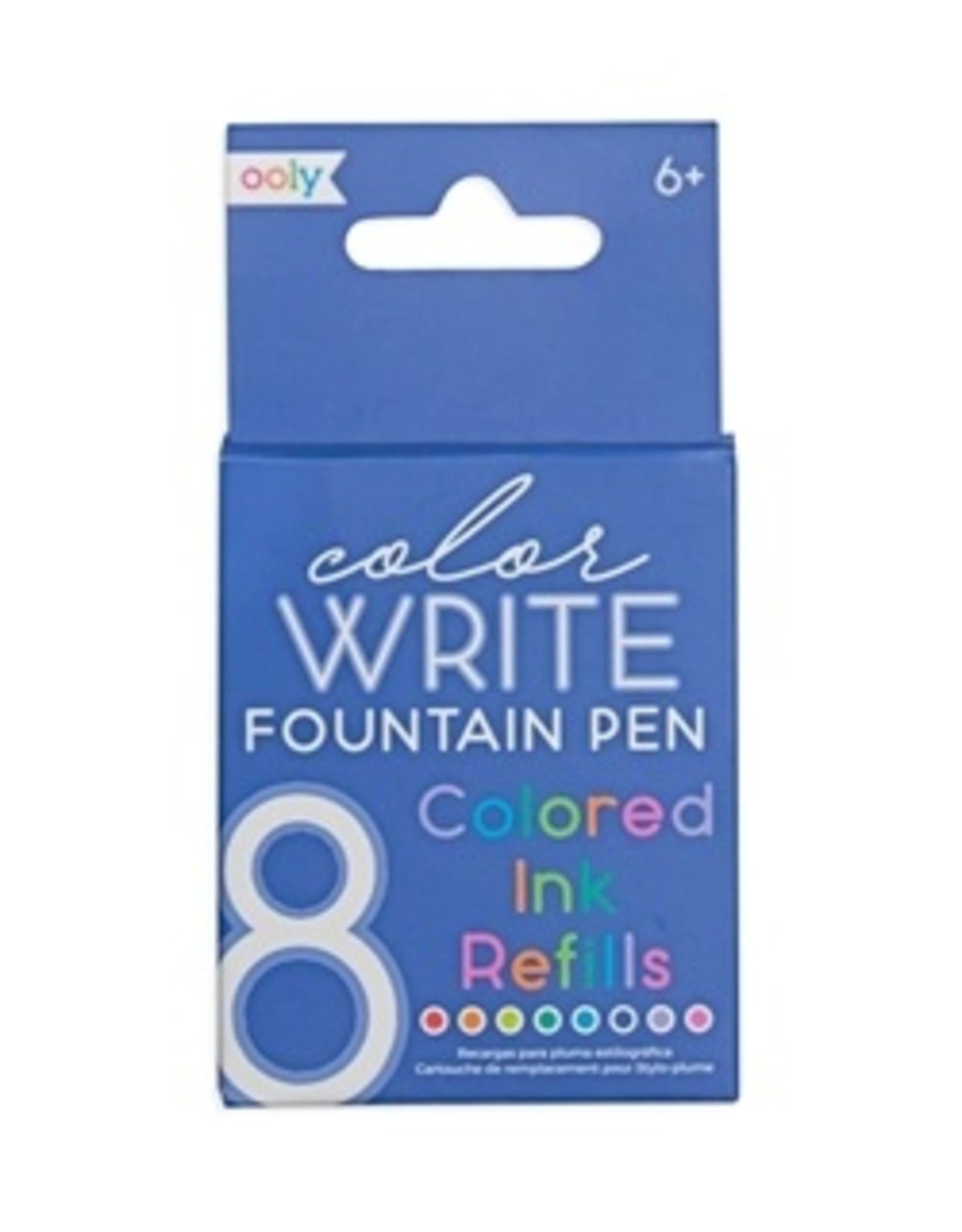 Ooly Color Write Fountain Pen Cartridge Refill