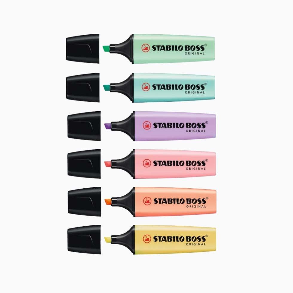 Stabilo Boss Pastel Highlighters - Yours Truly, Brooklyn