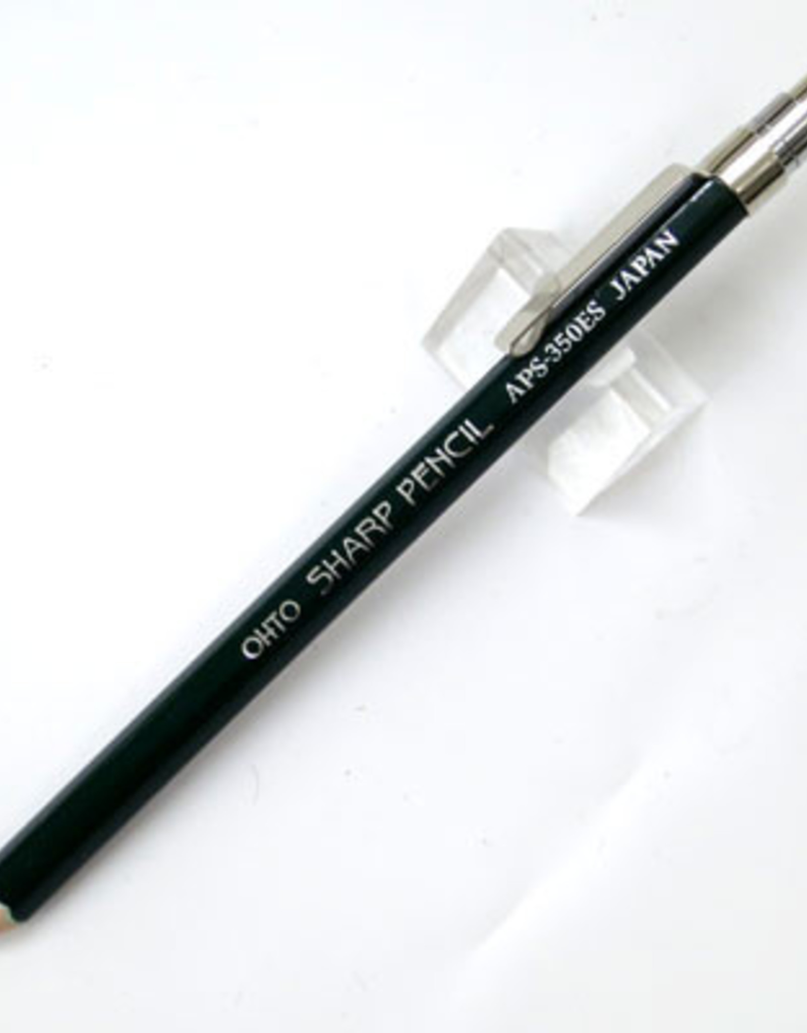 Ohto Wooden Mechanical Pencil Mini w/Eraser & Clip 0.5 mm