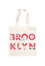 Maptote Brooklyn Font Grocery Tote