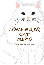 Greeting Life Die Cut Cat Memo Pad