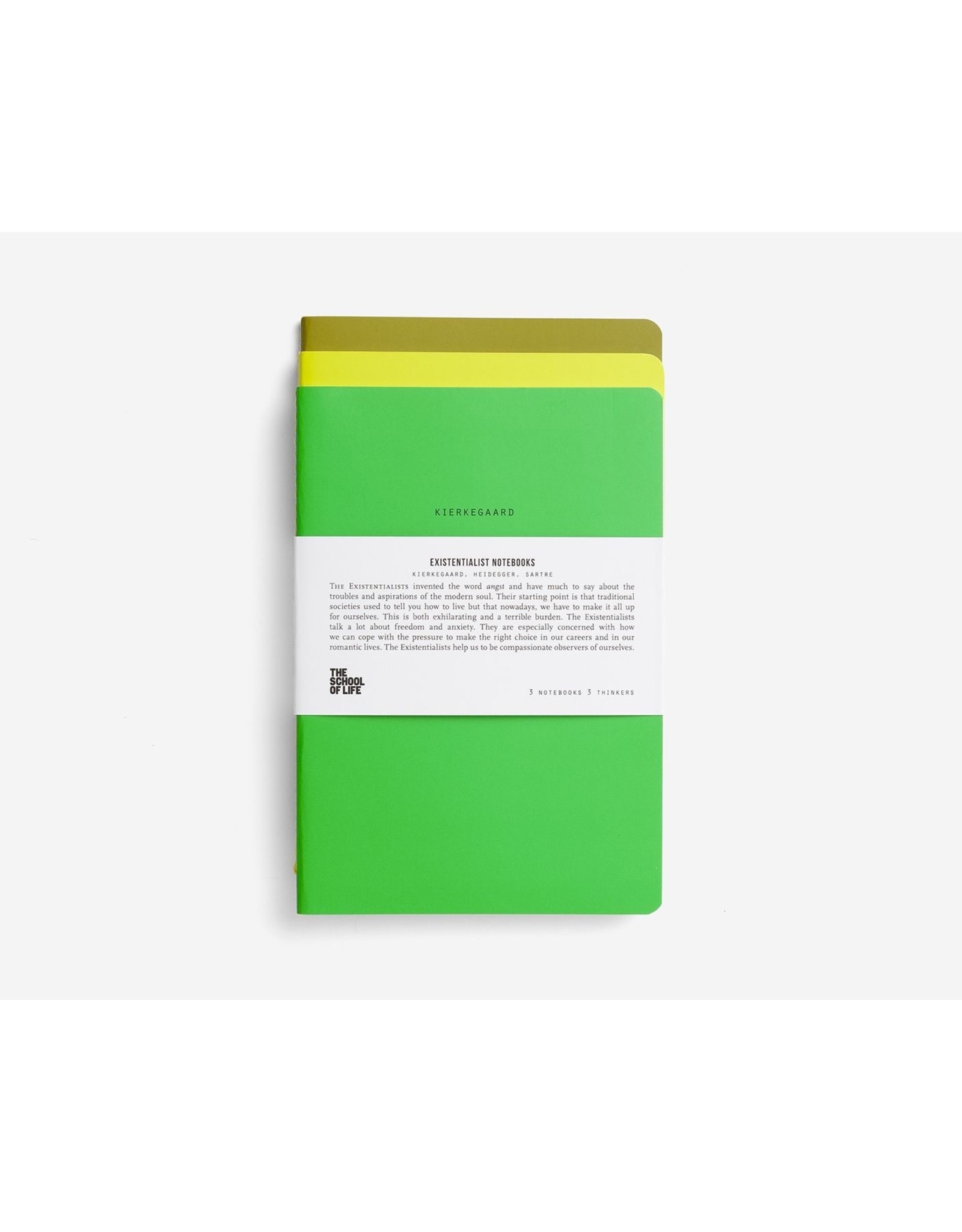 The School of Life School of Thought Set of 3 Notebooks