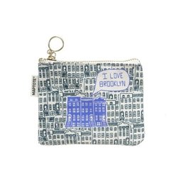 Maptote Maptote, Brooklyn Coin Purse Teal