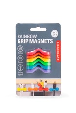 Kikkerland Kikkerland, Rainbow Grip Magnets Set of 6