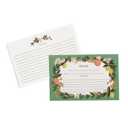 Rifle Paper Co. Rifle Paper, Pack of 12 Recipe Cards
