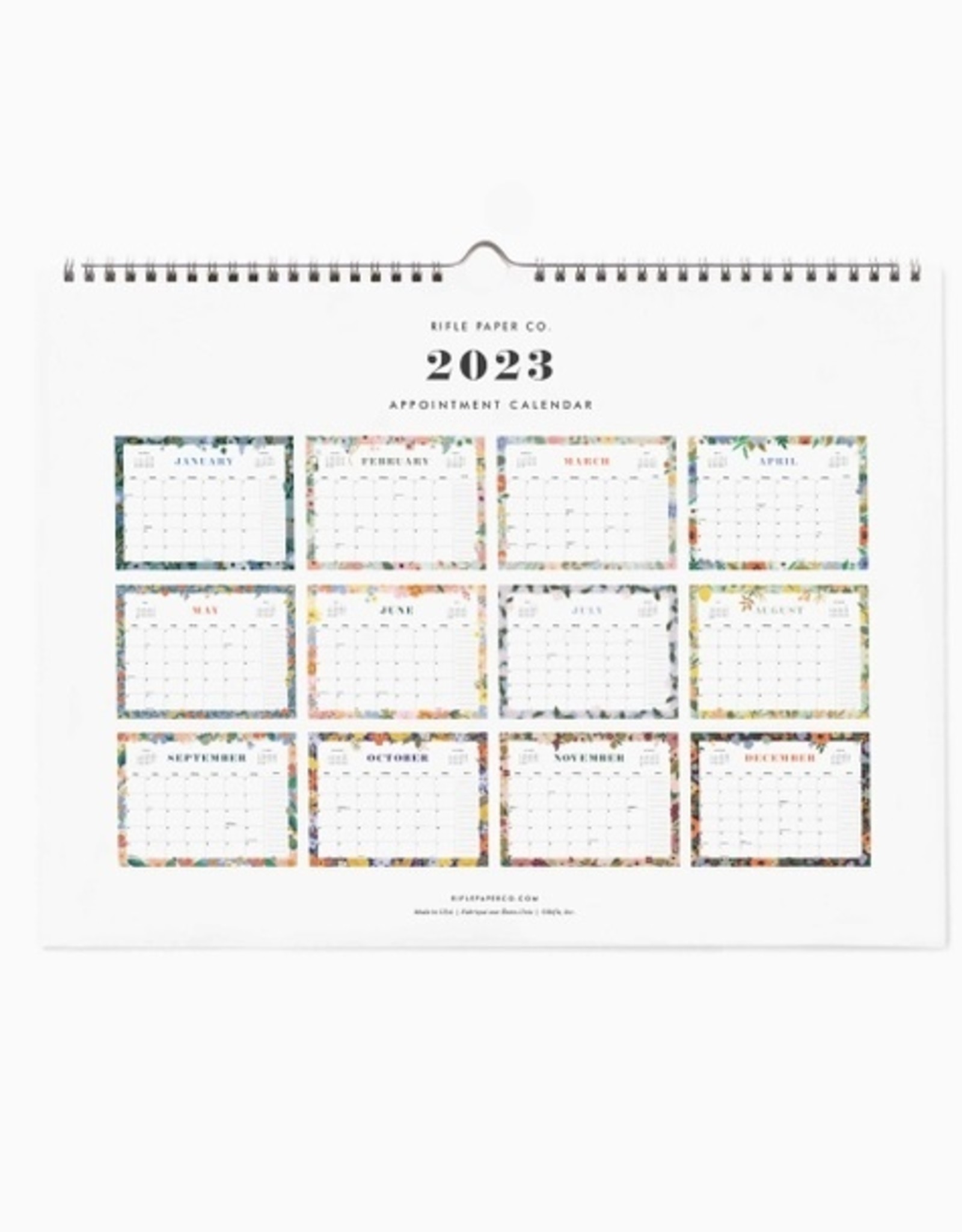 Rifle Paper 2020 Appointment Calendar Yours Truly Brooklyn