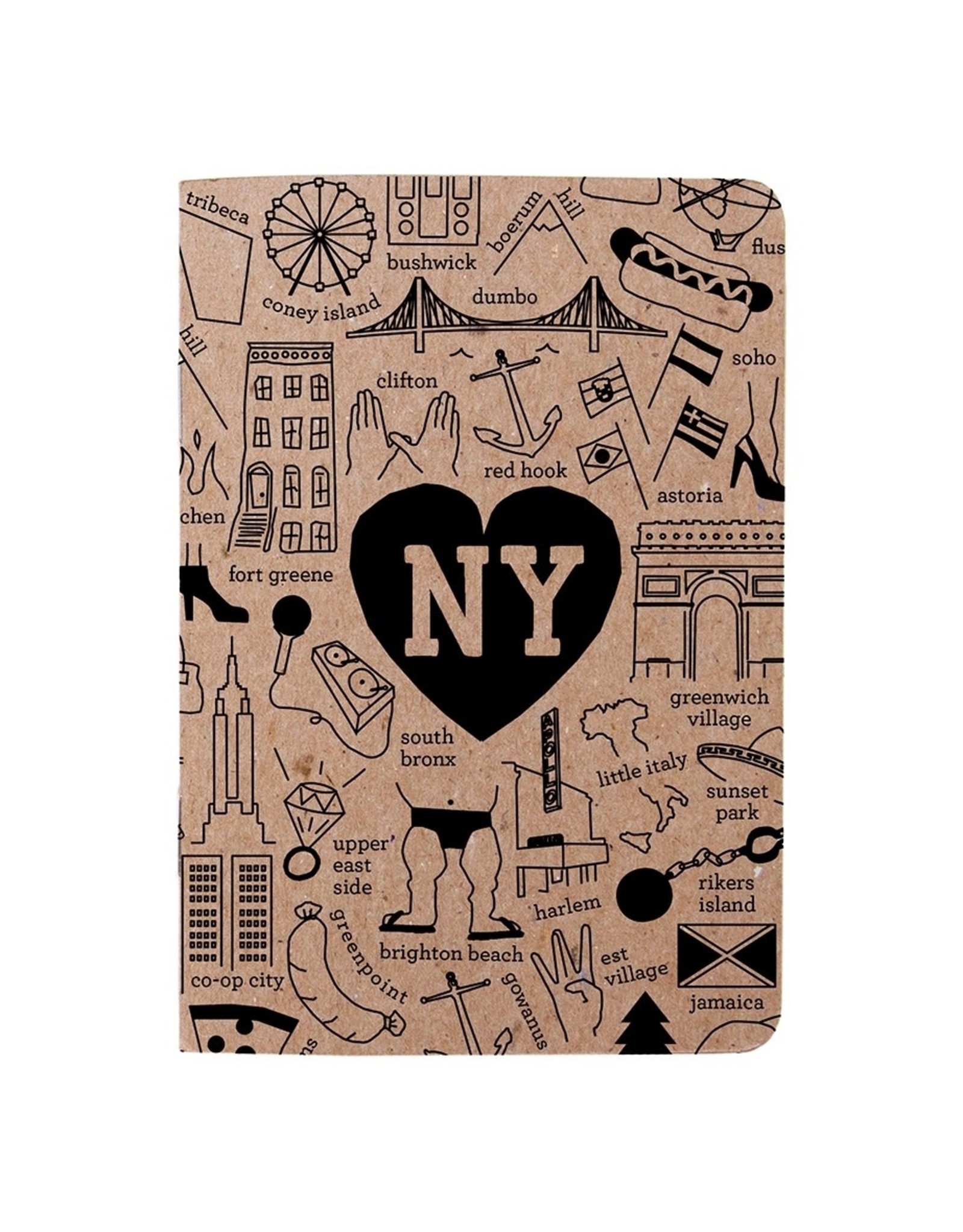 Maptote Maptote,  New York City Hoods Booklet