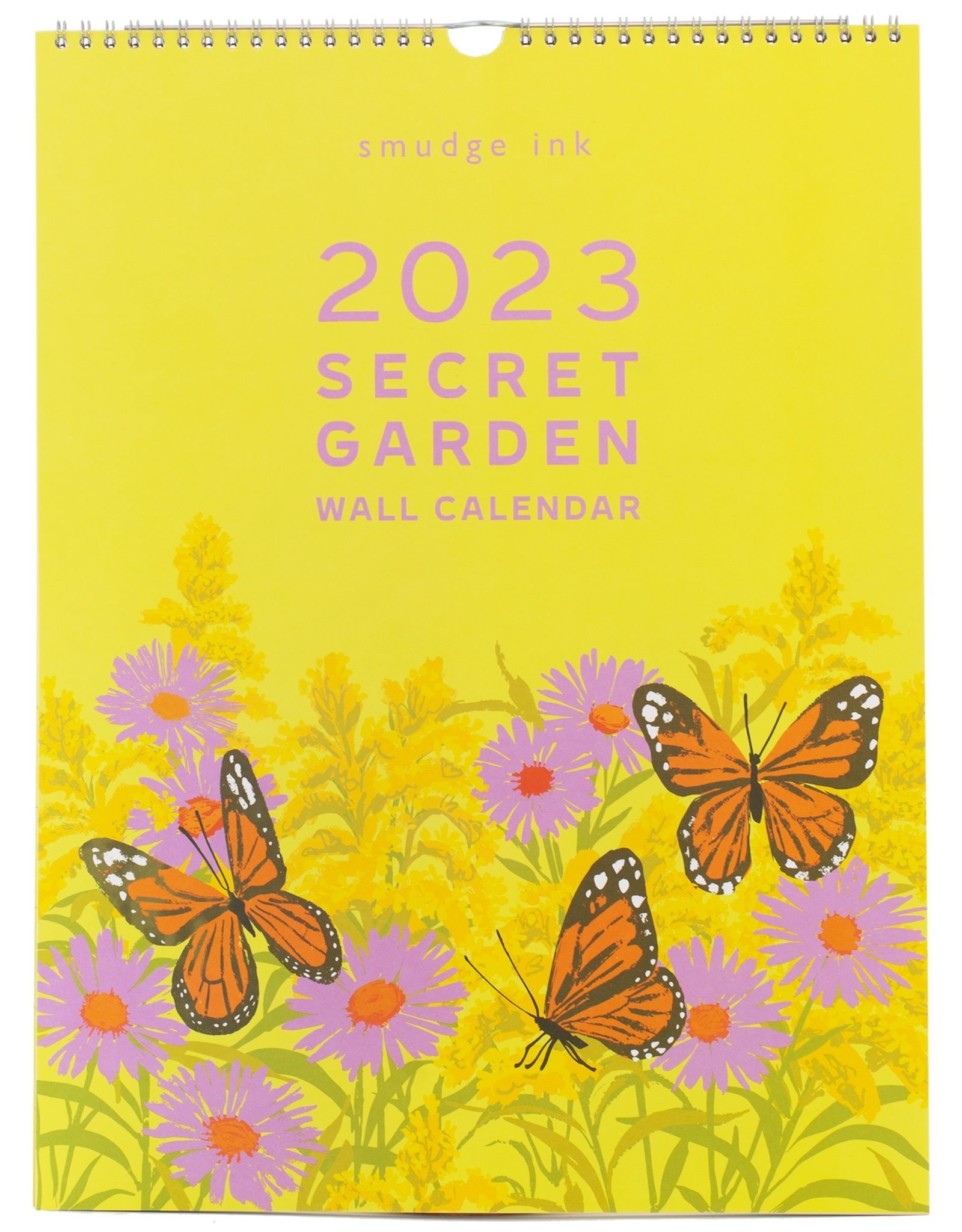 Smudge Ink Smudge Ink, 2023 Secret Garden Wall Calendar