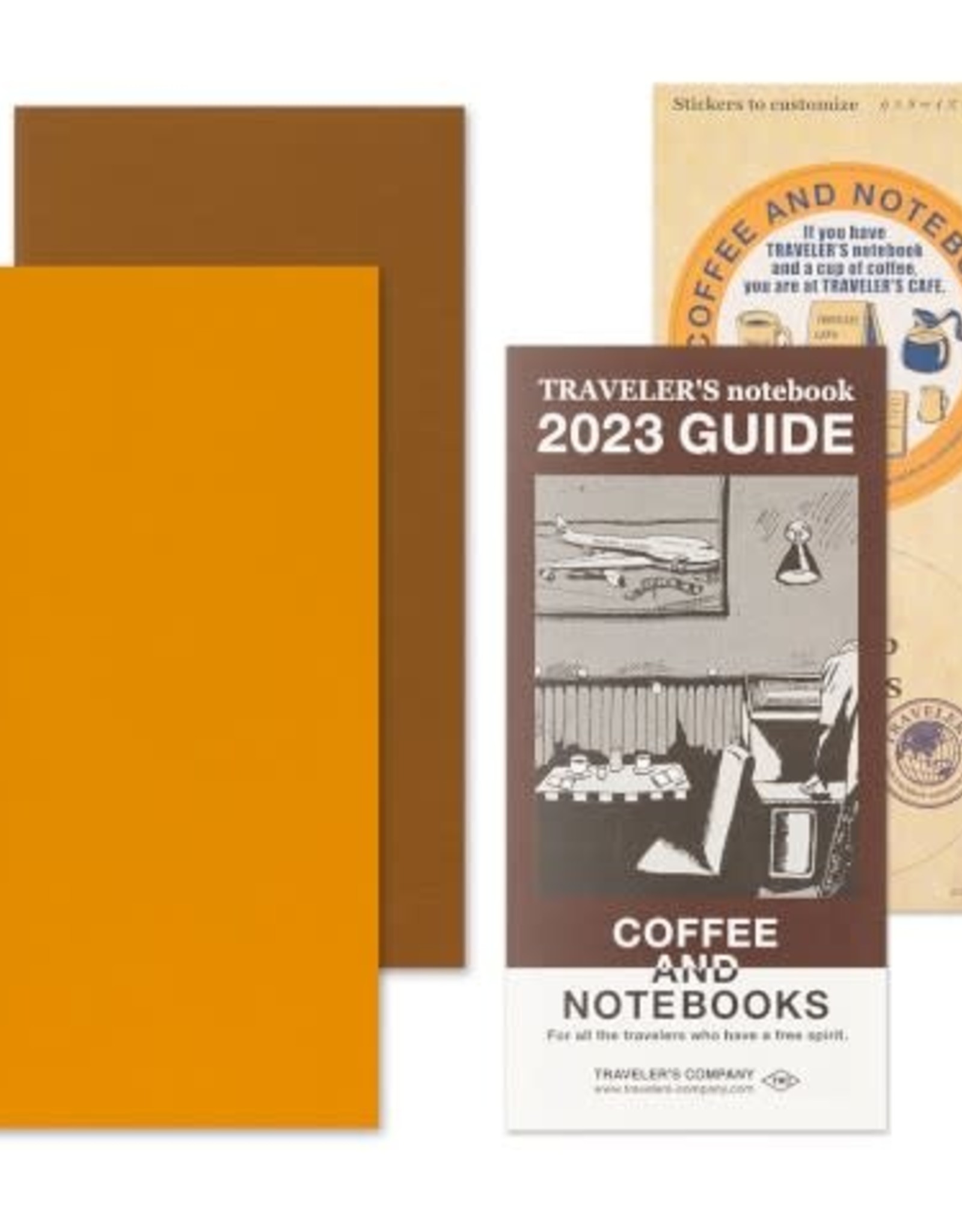 Traveler's Company Traveler's Company, TN 2023 Weekly Vertical Regular Size (2x Notebooks)