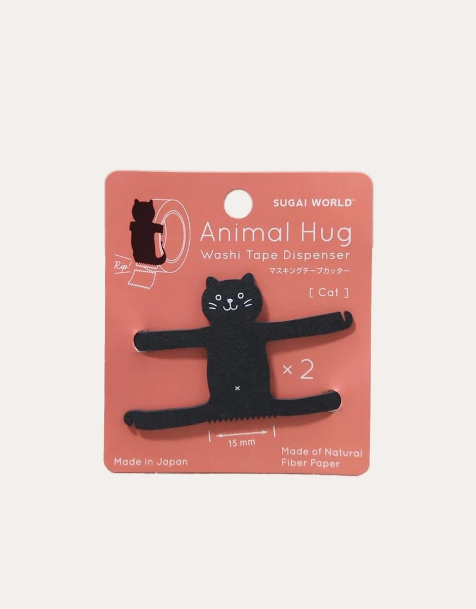 Sugai World Sugai World, Animal Hug Tape Dispenser (2 pack)