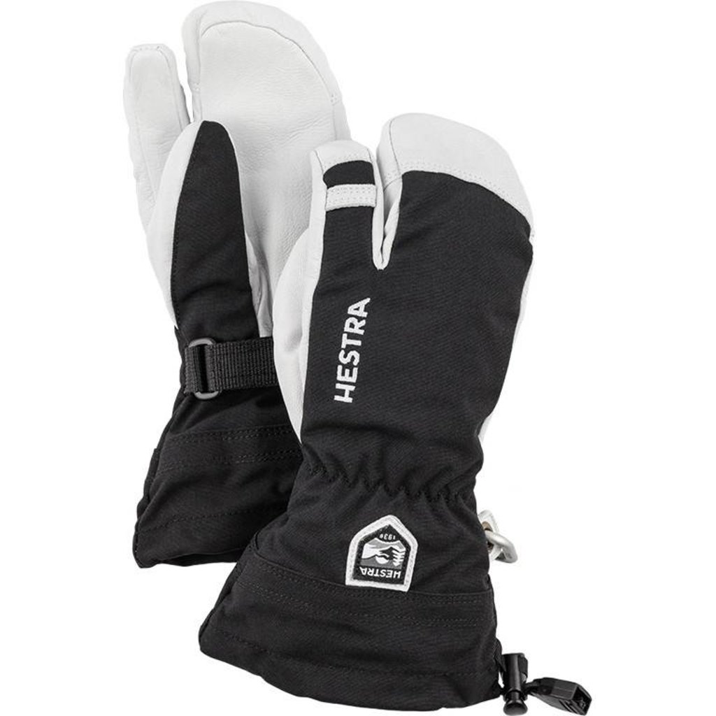 Hestra Army Leather Ski 3 Finger Jr glove - Sports