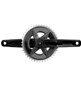 SRAM SRAM Rival  AXS Wide Power Meter Crankset - 172.5mm, 12-Speed, 43/30t, 8-Bolt Direct Mount, DUB Spindle Interface, Black, D1