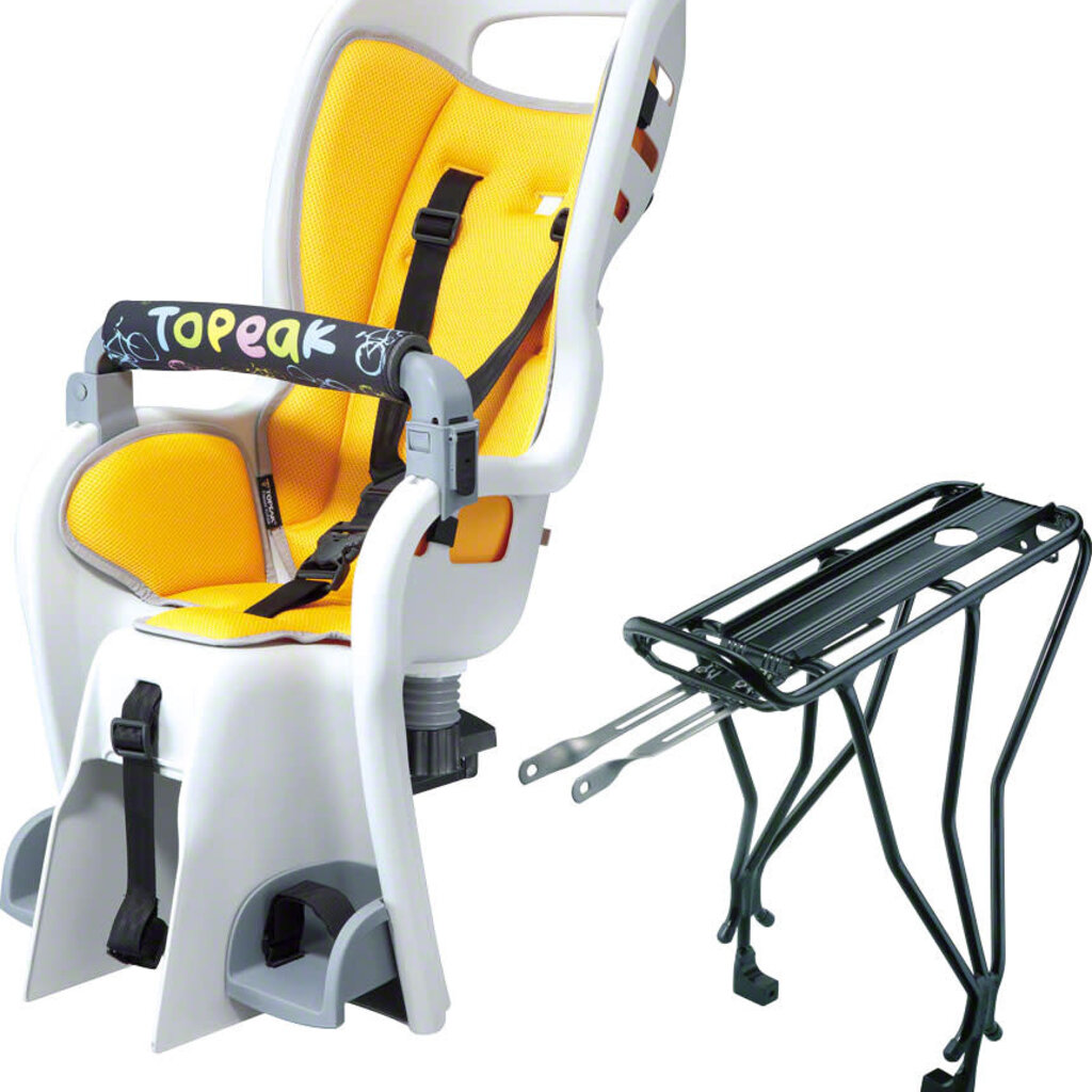 Topeak babyseat ii sales with disc rack