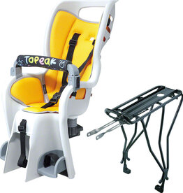 Topeak Topeak BabySeat II with Disc Compatible Rack: Yellow