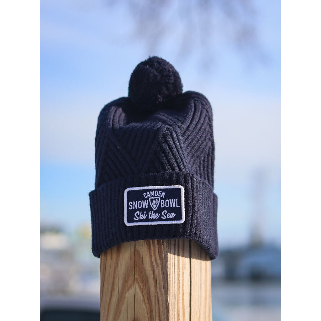 L2 Camden Snow Bowl Textured Cuff Beanie