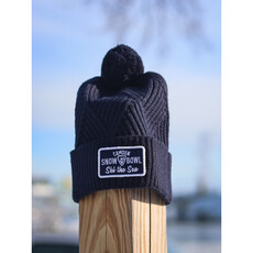 L2 Camden Snow Bowl Textured Cuff Beanie