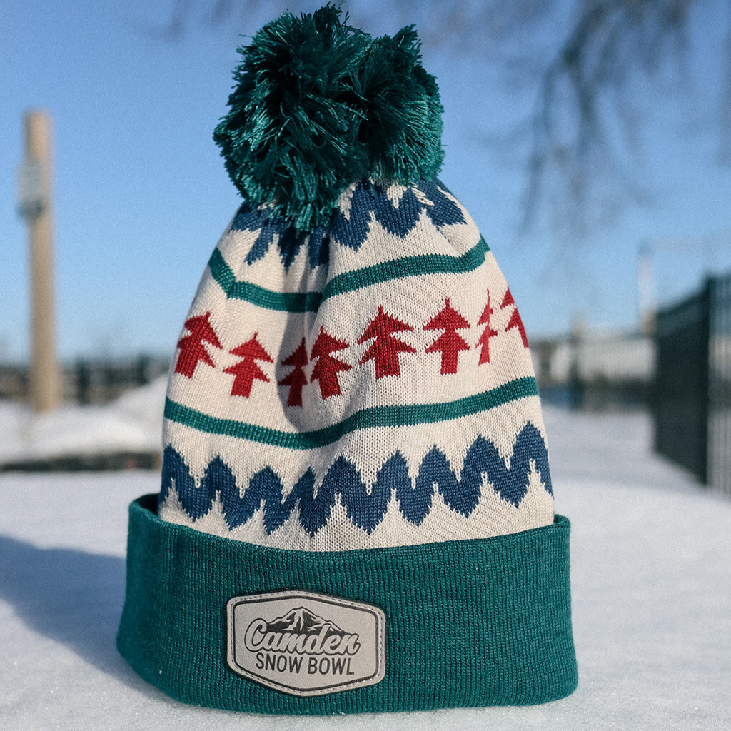 L2 Camden Snow Bowl Beanie Pom Pom