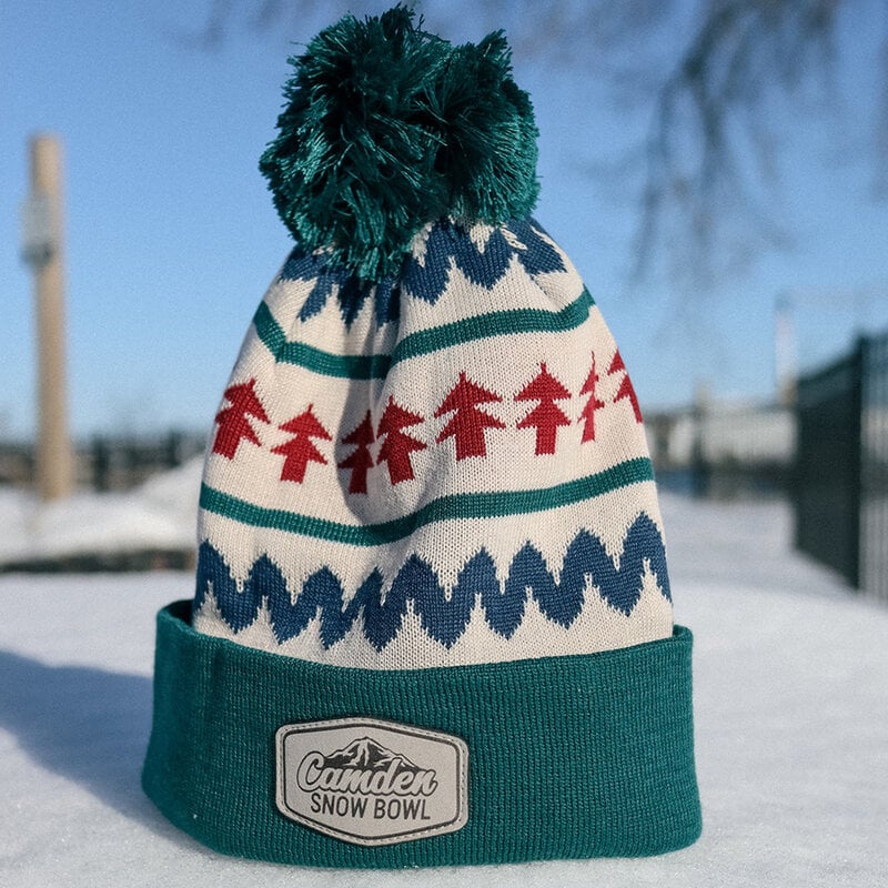 L2 Camden Snow Bowl Beanie Pom Pom
