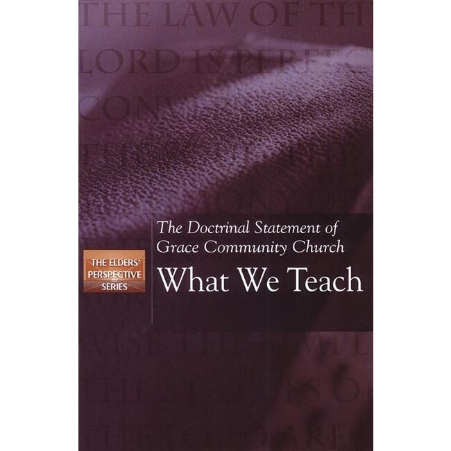 What we Teach (Elders Perspective)