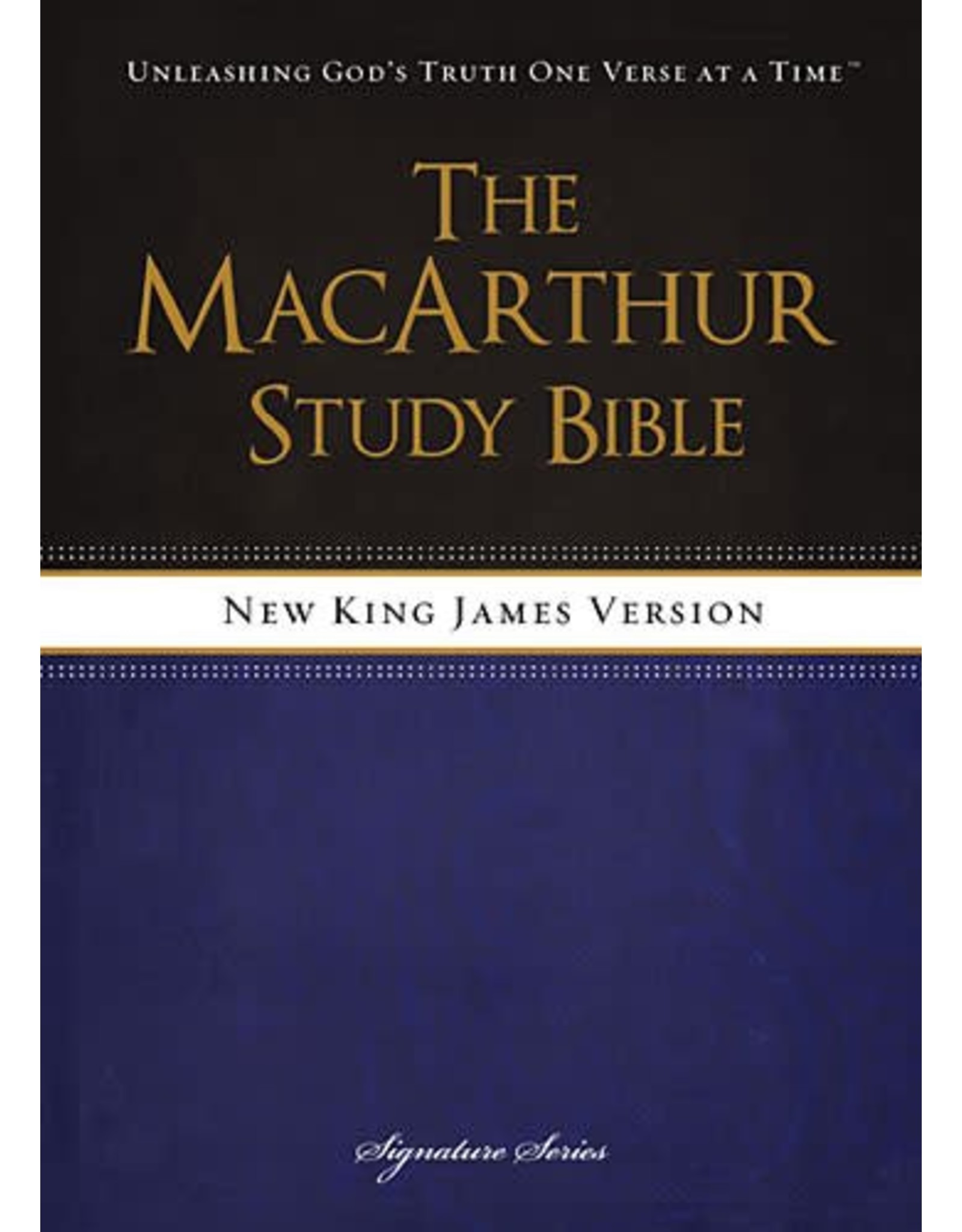 Harper Collins / Thomas Nelson / Zondervan OP MacArthur Study Bible: NKJV Hardcover (New Design)