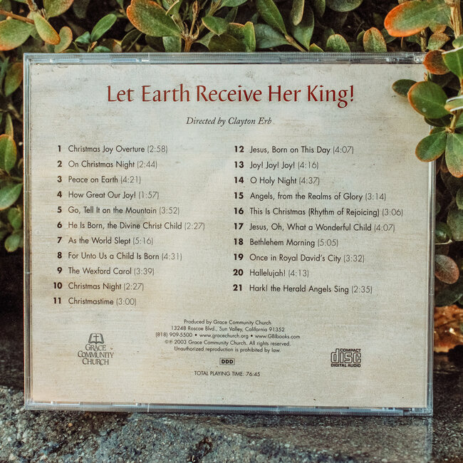 OP Let Earth Receive Her King CD
