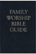 Reformation Heritage Books (RHB) Family Worship Bible Guide - Black Leather