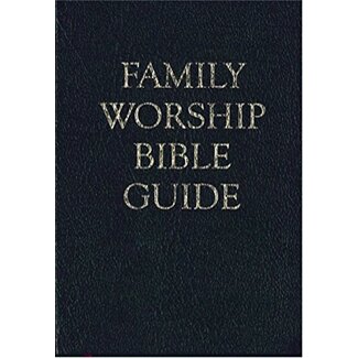 Reformation Heritage Books (RHB) Family Worship Bible Guide (Bonded Leather)