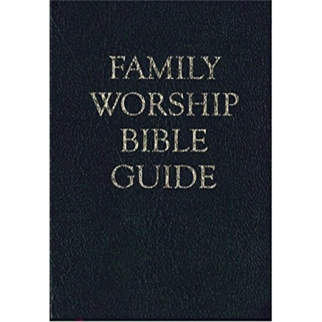 Family Worship Bible Guide (Bonded Leather)