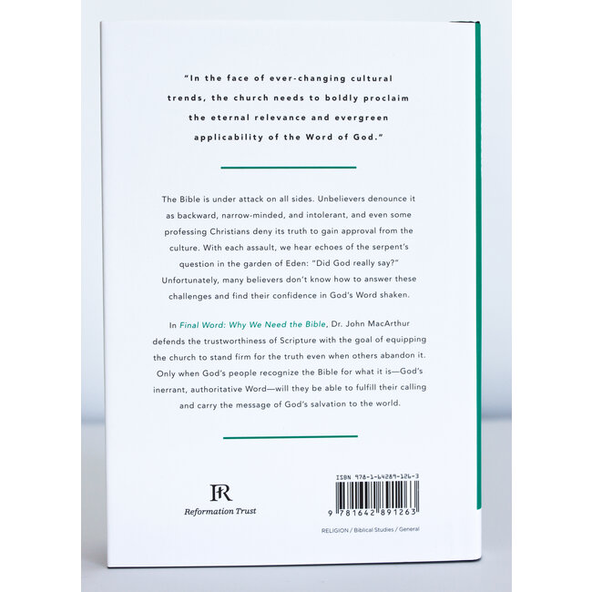 Final Word: Why We Need the Bible