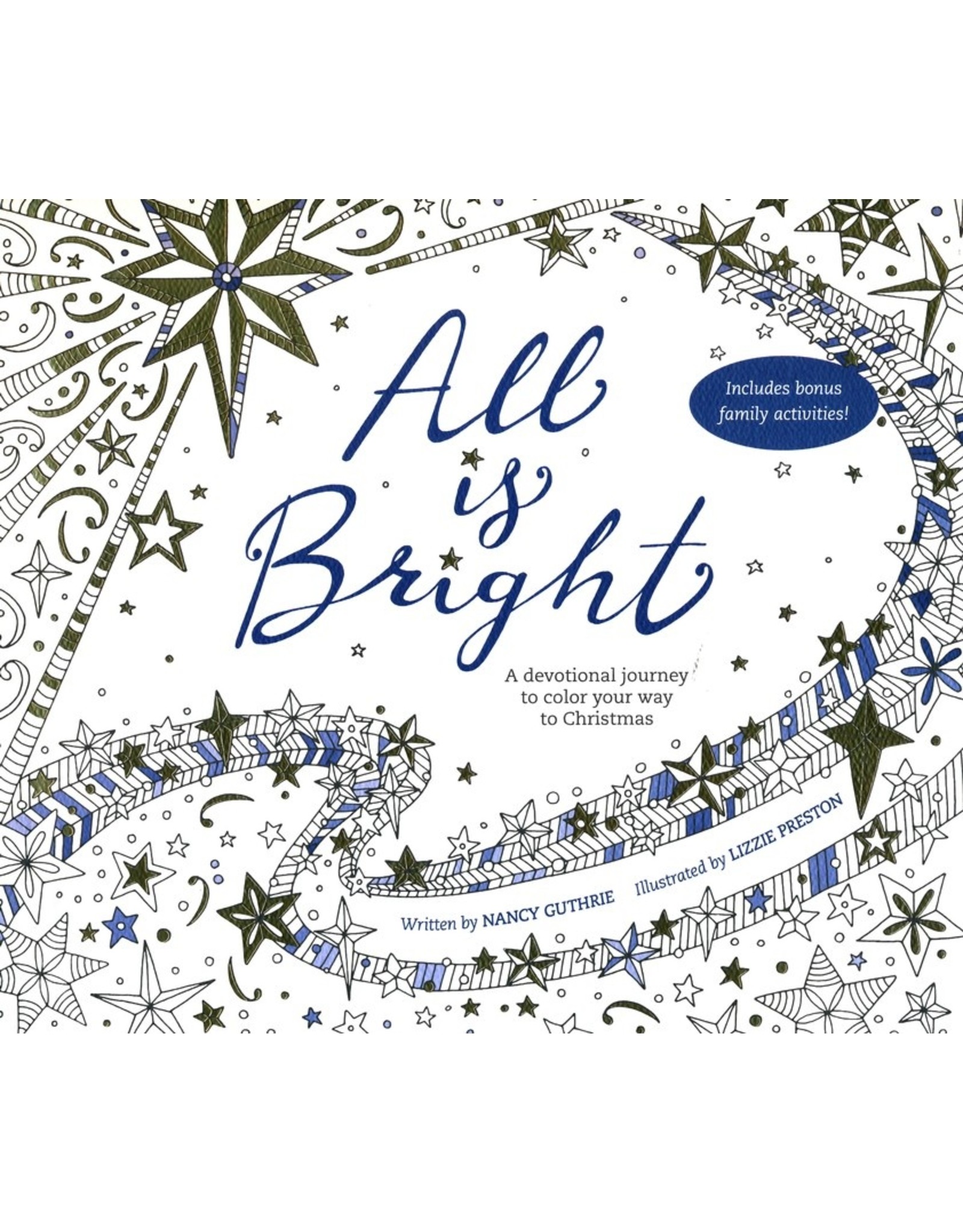 Download All Is Bright Coloring Book A Devotional Journey Grace Books