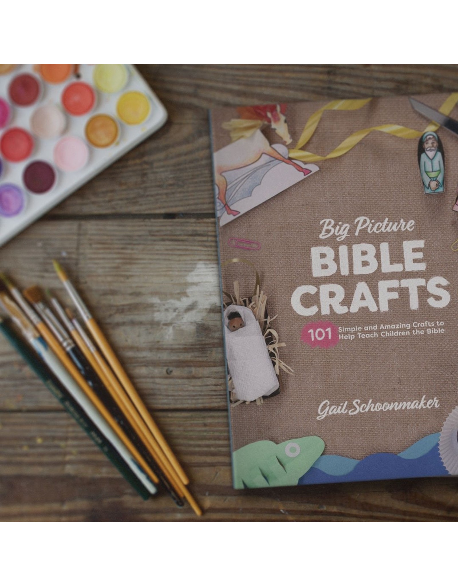 Crossway / Good News Big Picture Bible Crafts: 101 Simple and Amazing Crafts to Help Teach Children the Bible