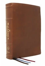 Harper Collins / Thomas Nelson / Zondervan NASB MSB MacArthur Study Bible (2nd Edition, Premium Goatskin, Brown, Premier Collection)