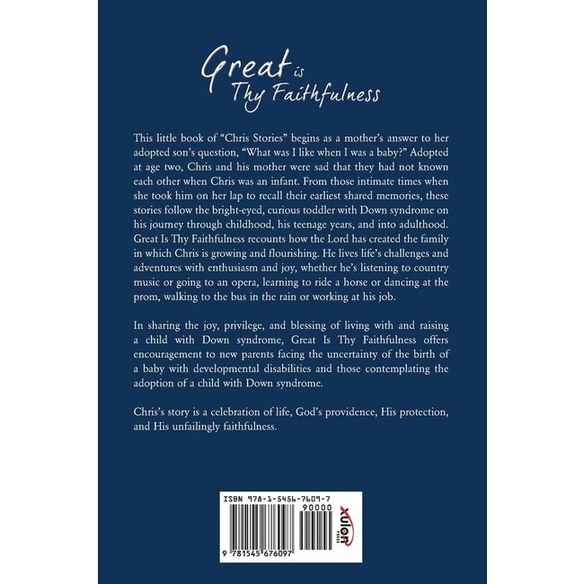 Great Is Thy Faithfulness—Chris Stories: Living Joyfully with Down Syndrome