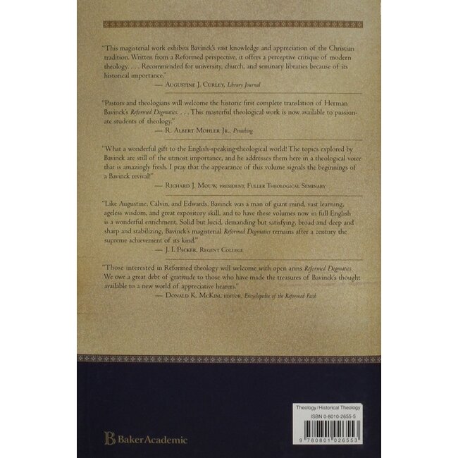 Reformed Dogmatics, Vol 2: God & Creation (Bavinck)