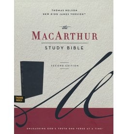 Harper Collins / Thomas Nelson / Zondervan NKJV MacArthur Study Bible, 2nd Ed., Black, Indexed