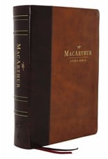 Harper Collins / Thomas Nelson / Zondervan NKJV MacArthur Study Bible, 2nd Edition, Leathersoft, Brown, Comfort Print