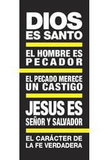 Grace Church Media Department SPAN - Dios Es Santo (God Is Holy) Tract- 100ct