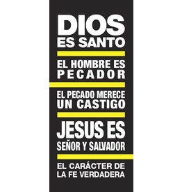 Grace Church Media Department SPAN - Dios Es Santo (God Is Holy) Tracts- 100ct