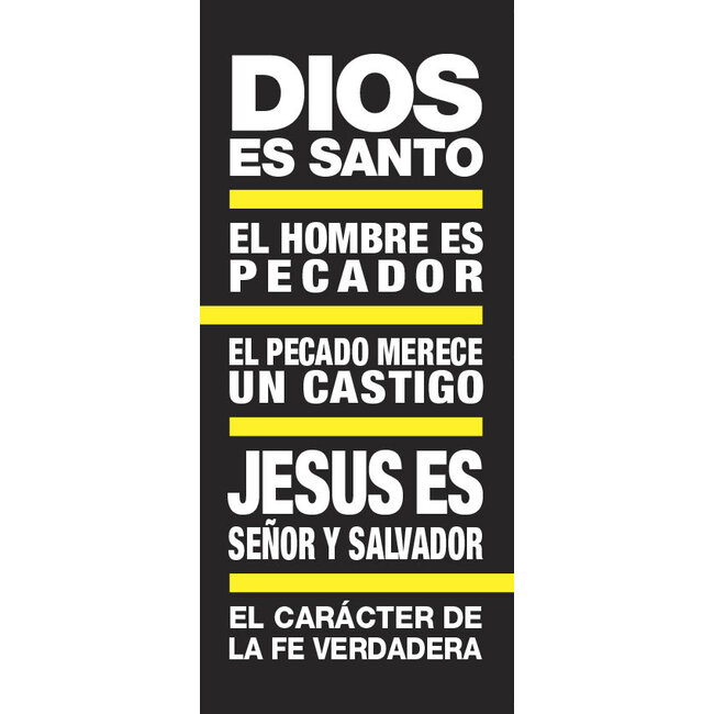 SPAN - Dios Es Santo (God Is Holy) Tract- 100ct