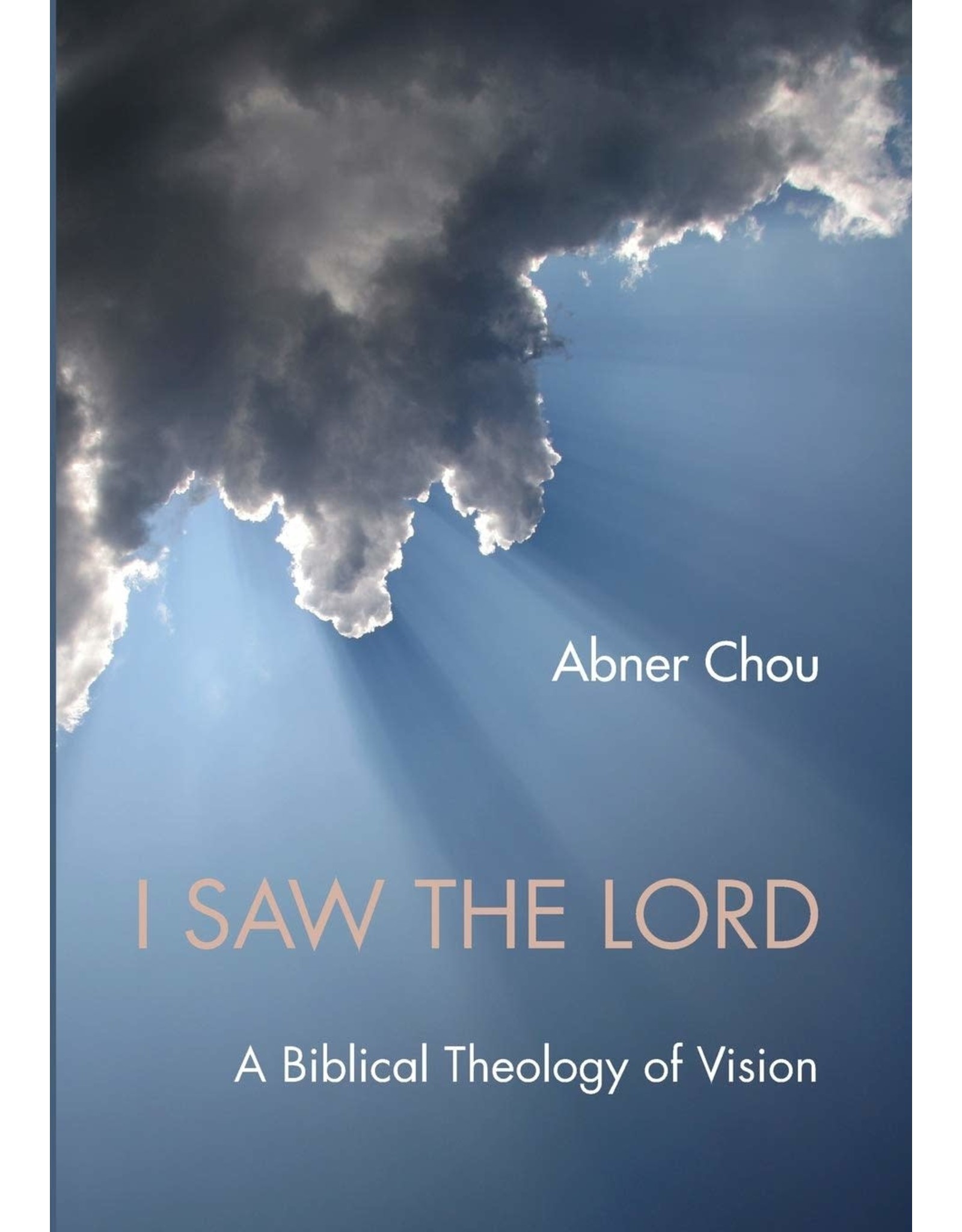 Wipf & Stock I Saw the Lord:  A Biblical Theology of Vision