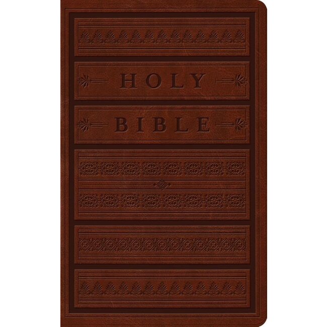 ESV Large Print Personal Size (engraved mantle)