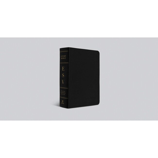 ESV Study Bible, Personal Size (Black, Genuine Leather)