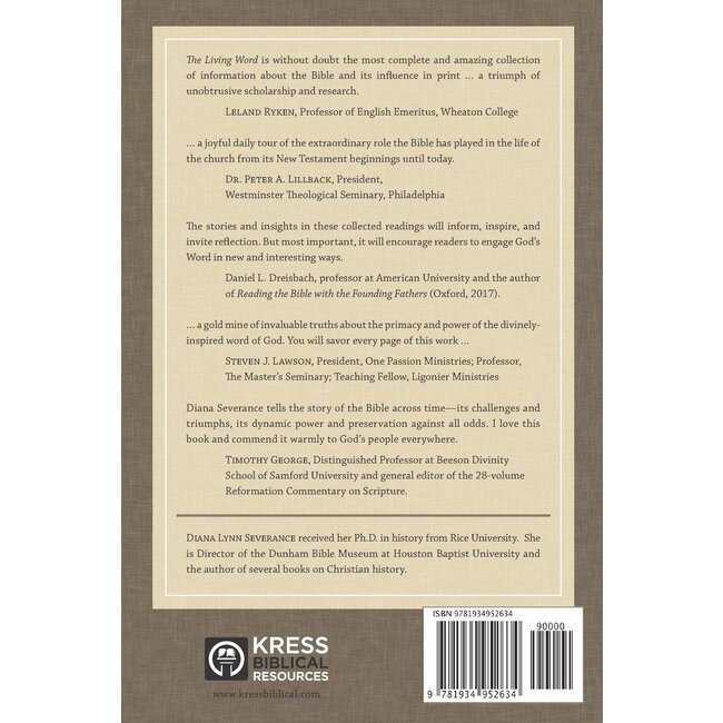 The Living Word: Daily Readings on the History, Influence and Impact of the Bible