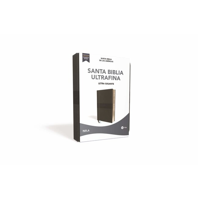 OP NBLA Santa Biblia Ultrafina, Letra Gigante, Leathersoft, Negro, Edición Letra Roja (Spanish Edition)