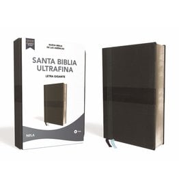 Harper Collins / Thomas Nelson / Zondervan NBLA Santa Biblia Ultrafina, Letra Gigante, Leathersoft, Negro, Edición Letra Roja (Spanish Edition)