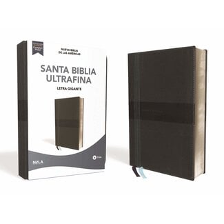 Harper Collins / Thomas Nelson / Zondervan OP NBLA Santa Biblia Ultrafina, Letra Gigante, Leathersoft, Negro, Edición Letra Roja (Spanish Edition)
